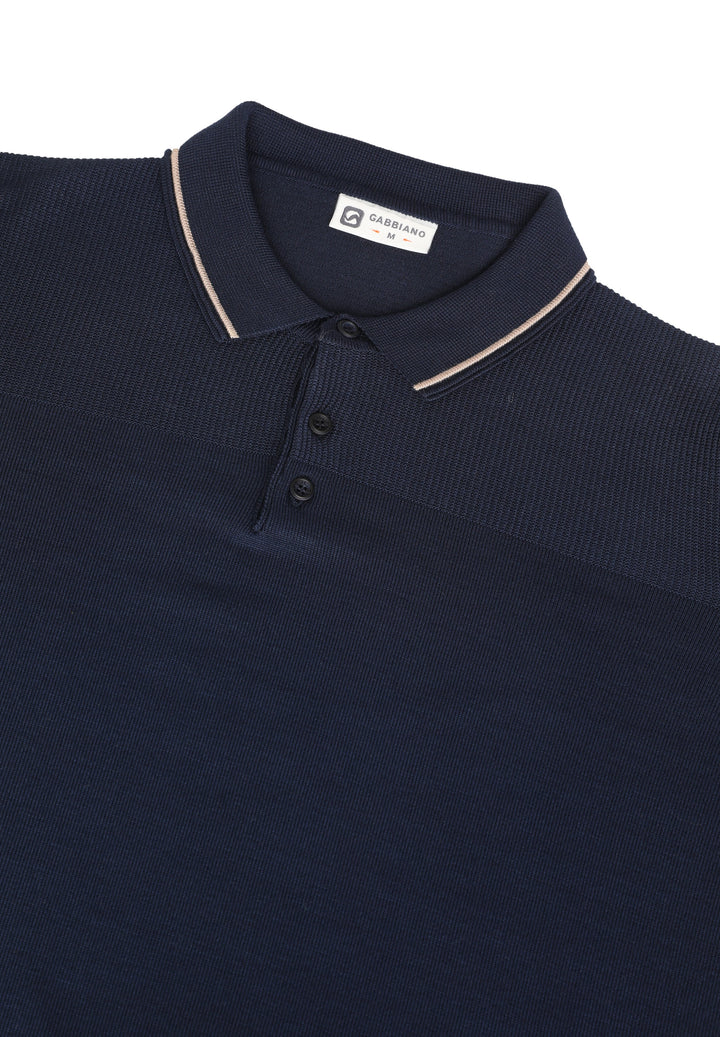 Gabbiano - Heren Polo - 614770 - 301 Navy