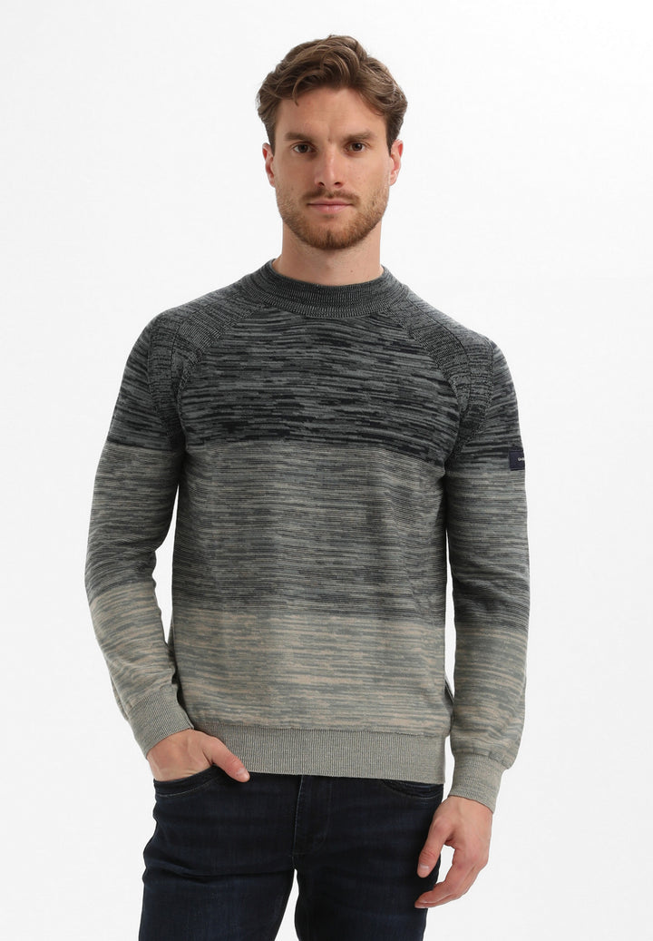 Gabbiano - Heren Trui - 615765 - 5703 Teal Blue