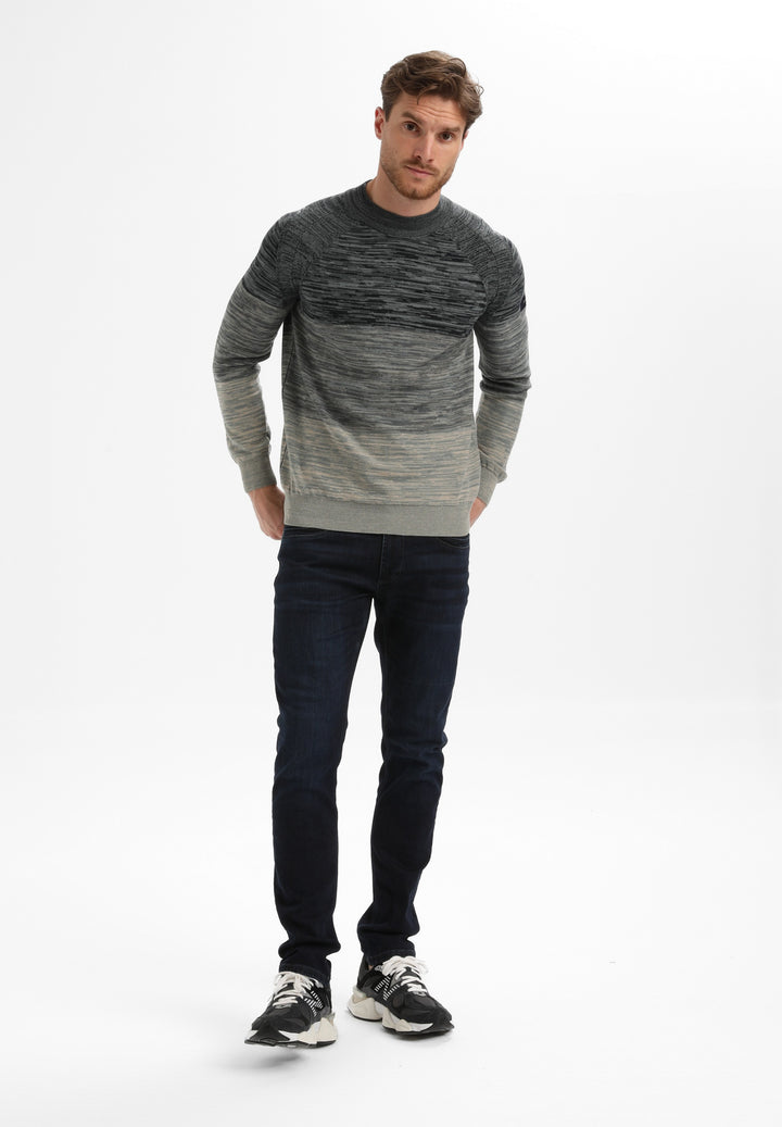 Gabbiano - Heren Trui - 615765 - 5703 Teal Blue