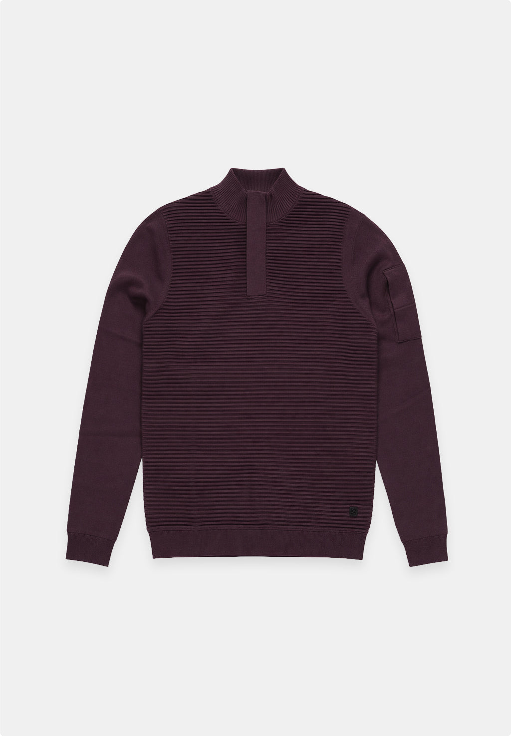 Gabbiano - Heren Trui - Hoyt - 6167278 - 674 Burnt Bordeaux