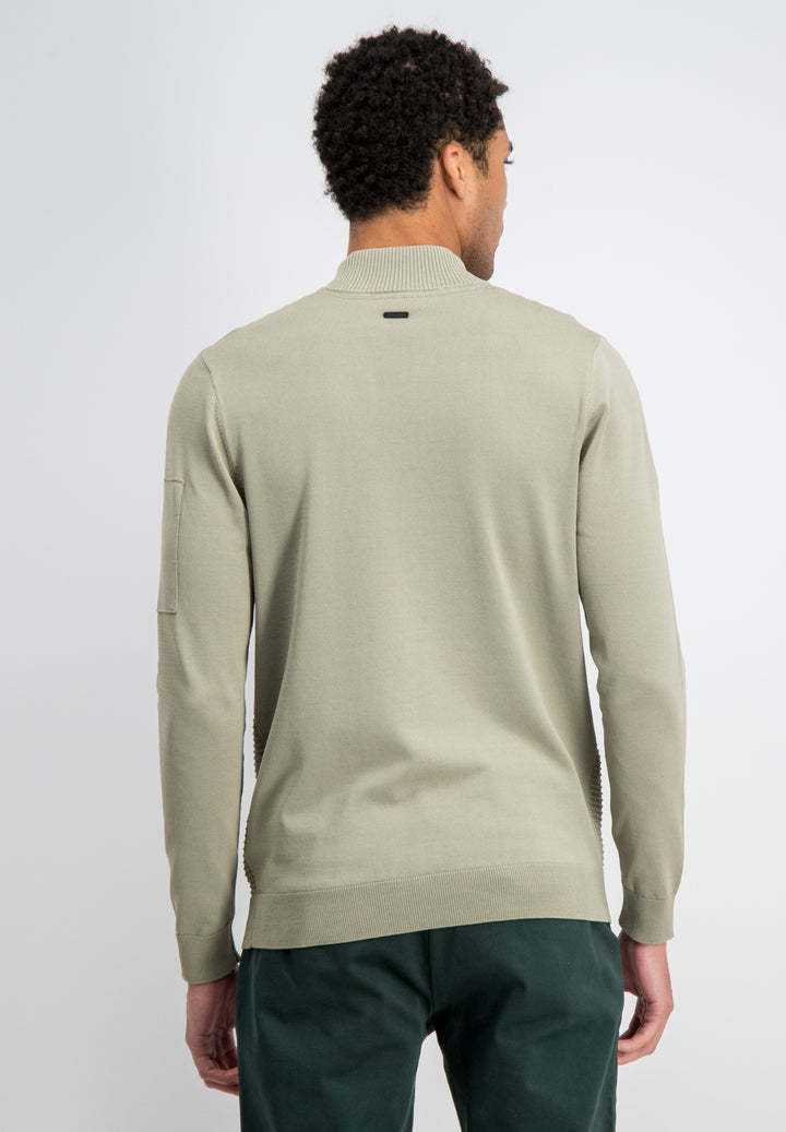 Gabbiano - Heren Trui - Hoyt - 6167278 - 672 Sage Green