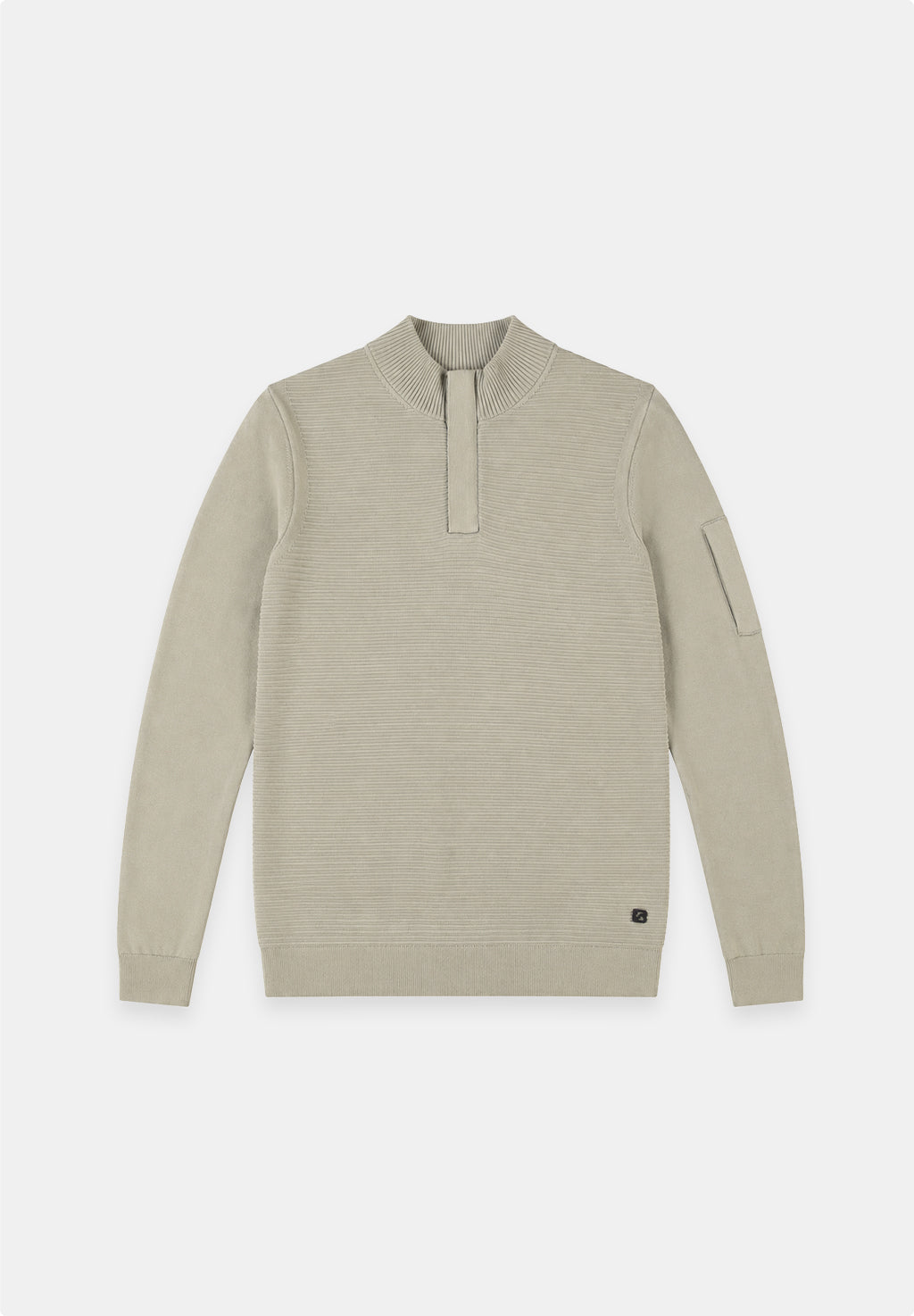 Gabbiano - Heren Trui - Hoyt - 6167278 - 672 Sage Green