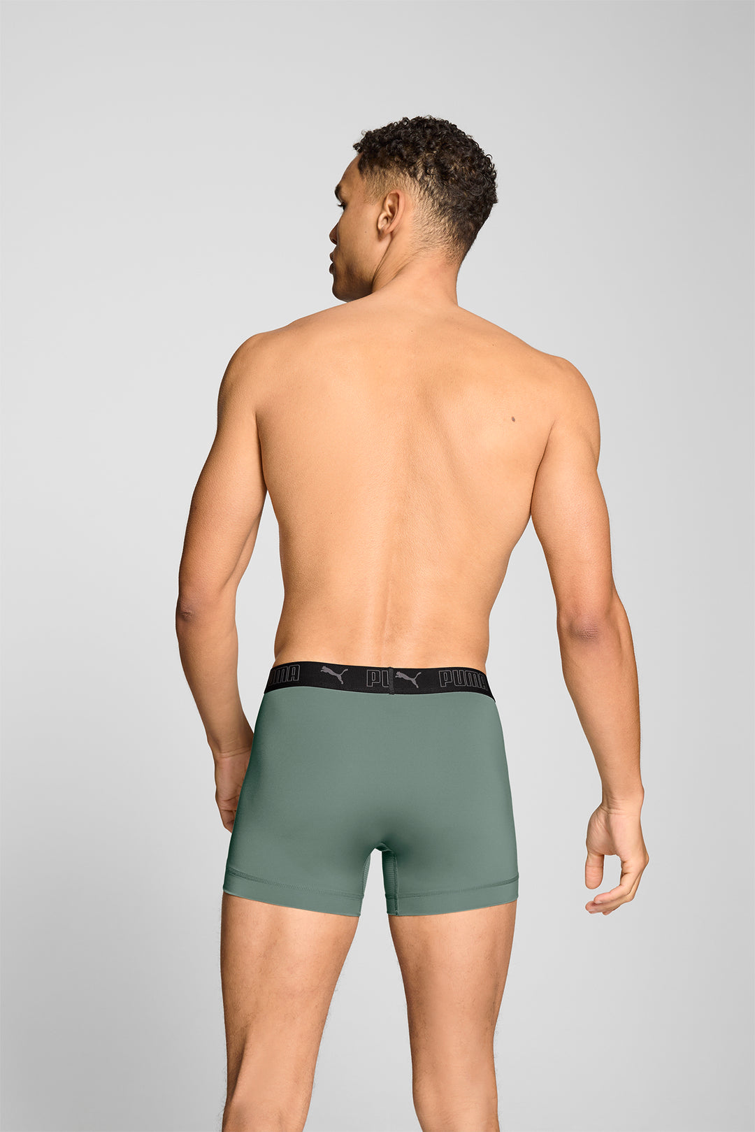 Puma - Sport Boxer 2-pack - 701210961 - 012 Dark Sage / Black