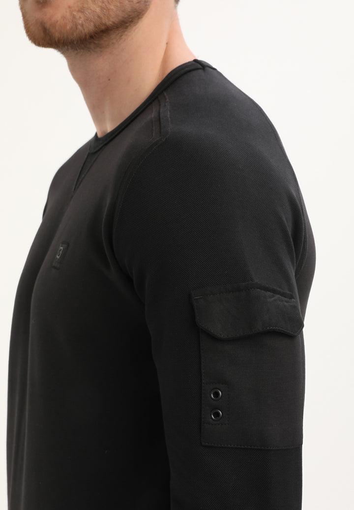 Gabbiano - Heren Trui - 775771 - 201 Black
