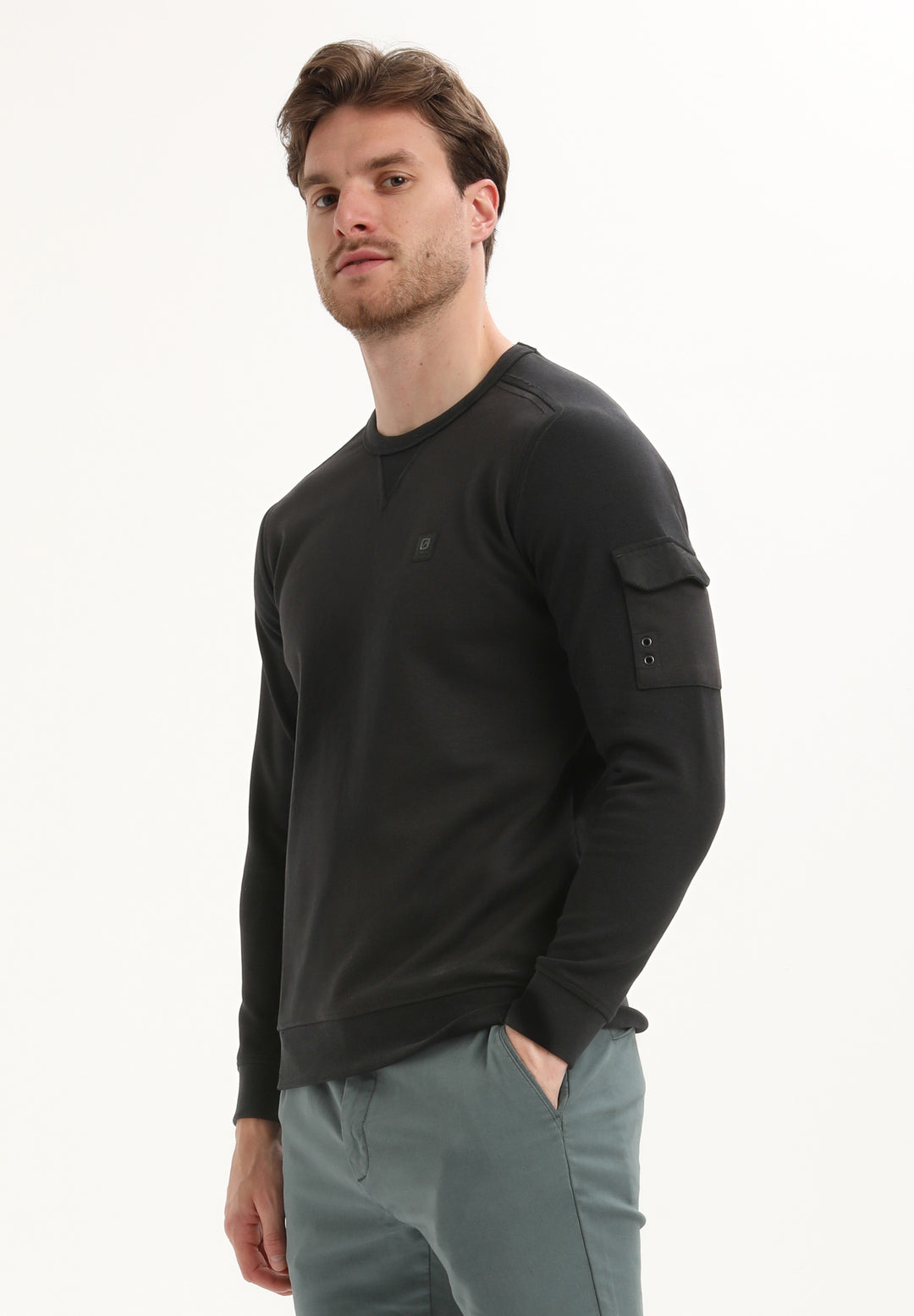 Gabbiano - Heren Trui - 775771 - 201 Black