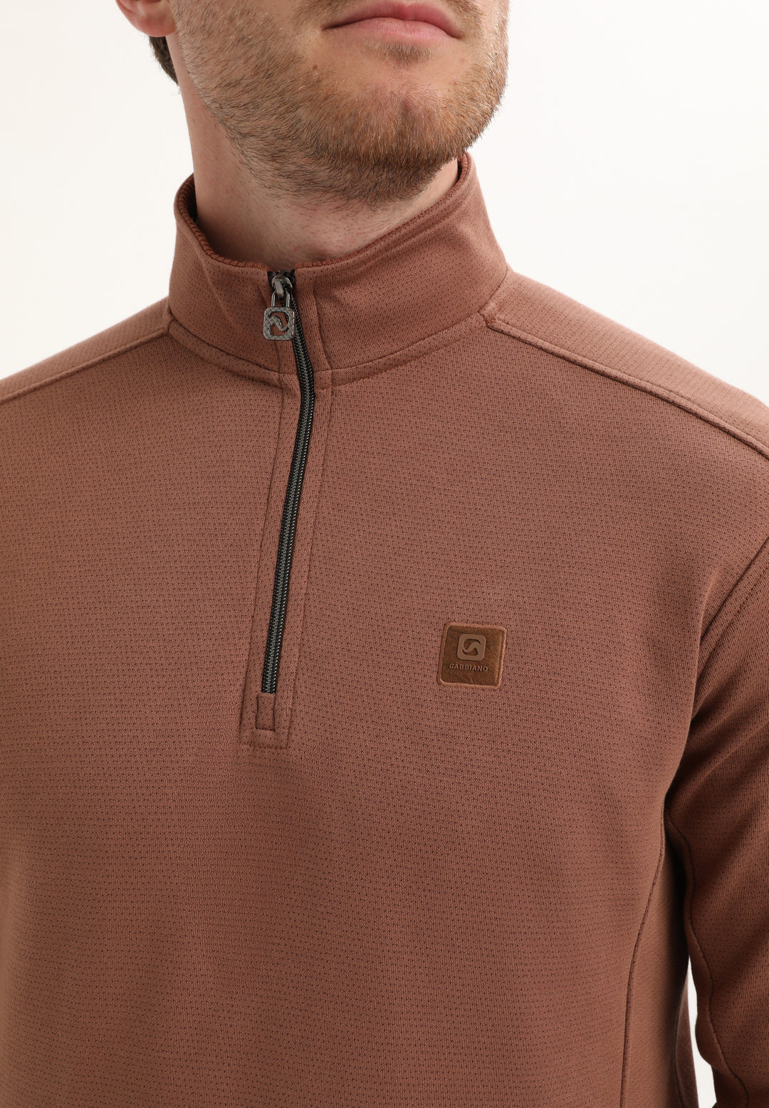 Gabbiano - Heren Sweater - 775776 - 5701 Clay