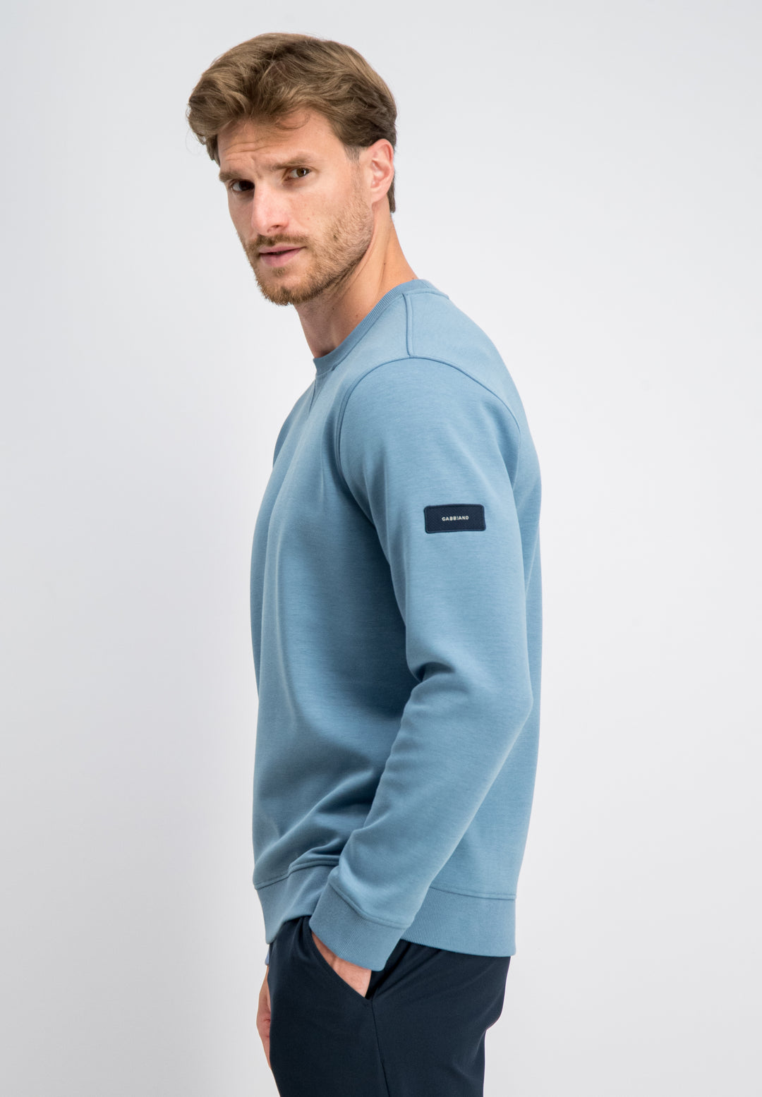 Gabbiano - Heren Sweater - Nova - 776730 - 671 Mystic Blue