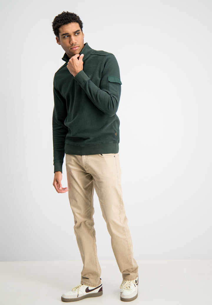 Gabbiano - Heren Sweater - Grant - 7767534 - 675 Highland Green