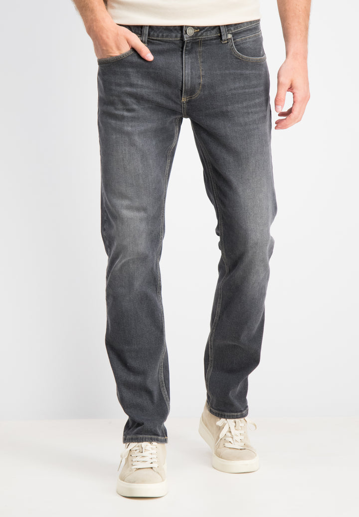 Gabbiano - Arctic - Heren Relaxed Jeans - Antra Stone Wash
