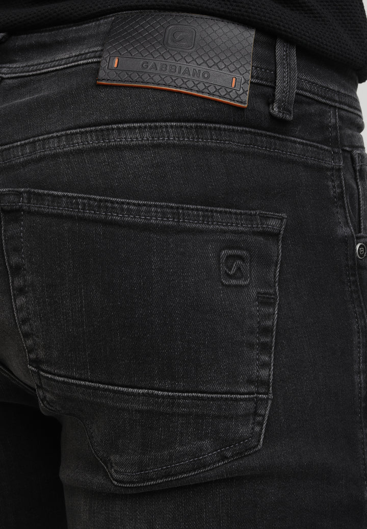 Gabbiano - Atlantic - Heren Regular Jeans - Black Used