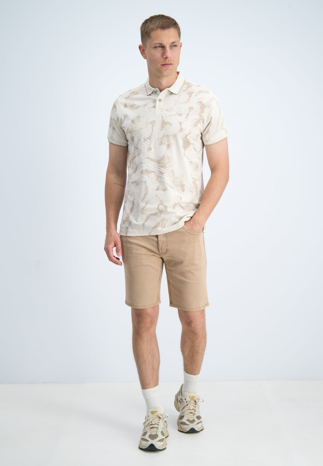 Gabbiano - Heren Polo - 2366218 - Lovro - 989 Dune Sand