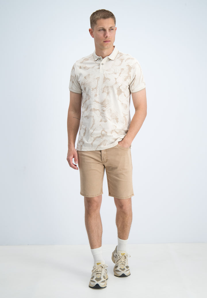 Gabbiano - Heren Polo - 2366218 - Lovro - 989 Dune Sand