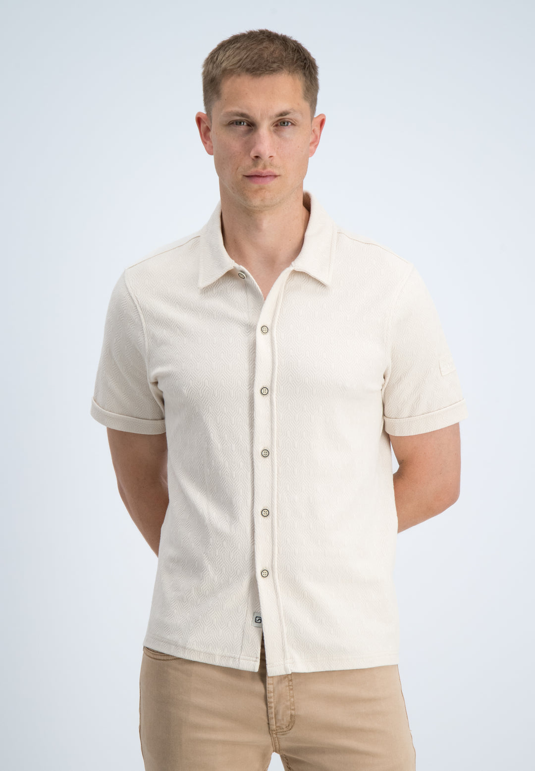 Gabbiano - Heren Overhemd - 3366333 - Dion - 989 Dune Sand