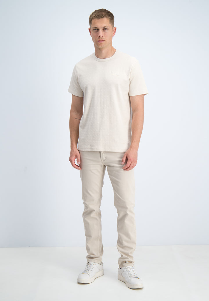 Gabbiano - Heren Shirt - 1566117 - Tim - 989 Dune Sand