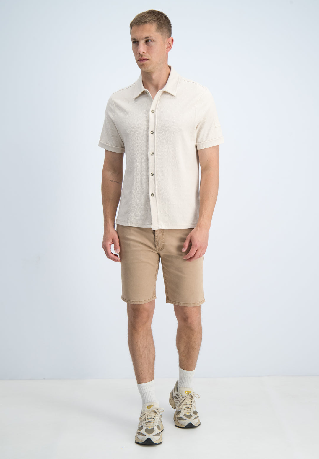 Gabbiano - Heren Overhemd - 3366333 - Dion - 989 Dune Sand