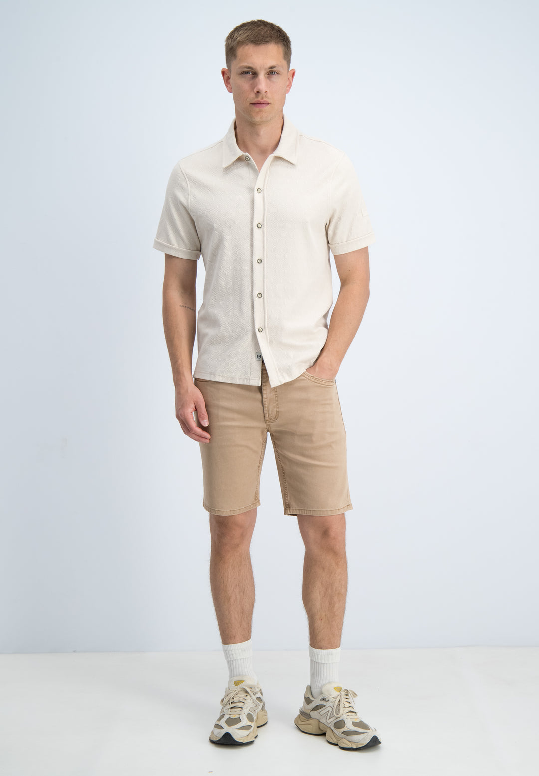Gabbiano - Heren Overhemd - 3366333 - Dion - 989 Dune Sand