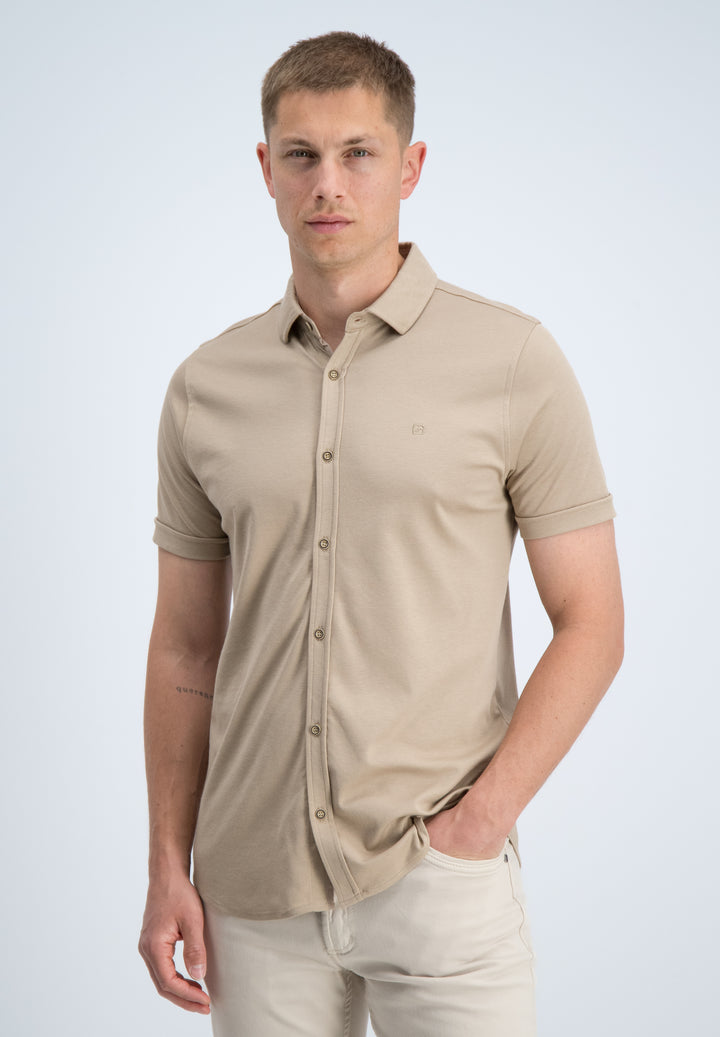 Gabbiano - Heren Overhemd - 336632 - Fyre - 994 Almond