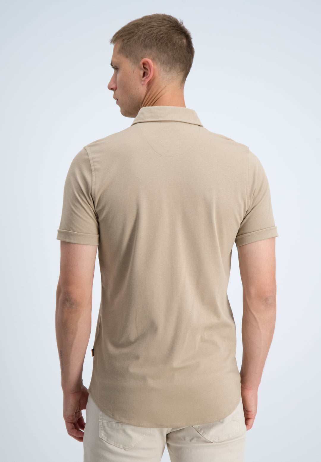 Gabbiano - Heren Overhemd - 336632 - Fyre - 994 Almond