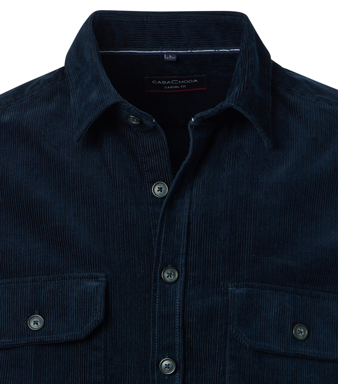 Casa Moda - Heren Overshirt - 454482600 - 100 Blue