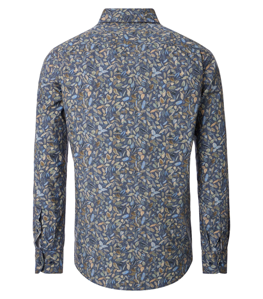 Casa Moda - Heren Overhemd - 454482700 - 100 Blue
