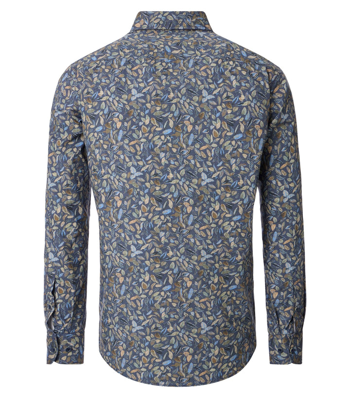 Casa Moda - Heren Overhemd - 454482700 - 100 Blue