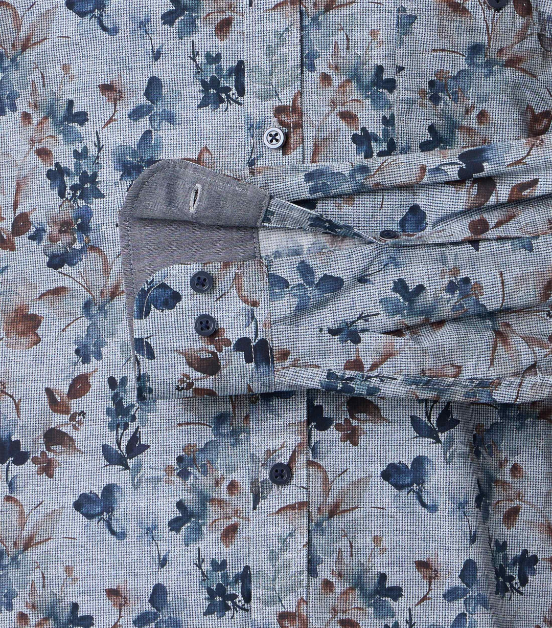 Casa Moda - Heren Overhemd - 454483100 - 100 Blue