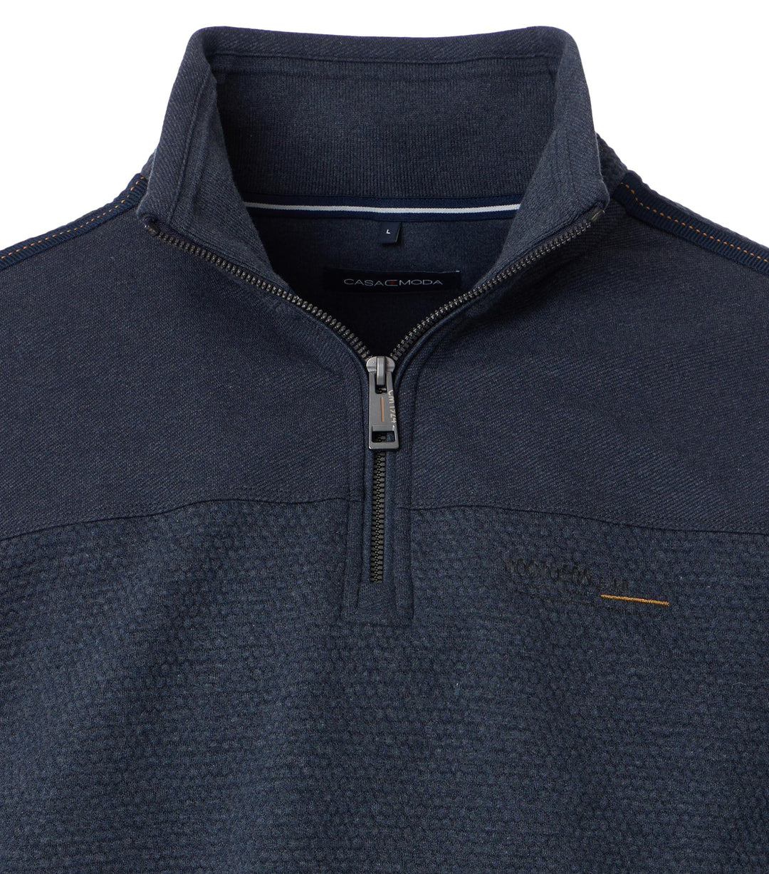 Casa Moda - Heren Sweater - 454476500 - 135 Blue