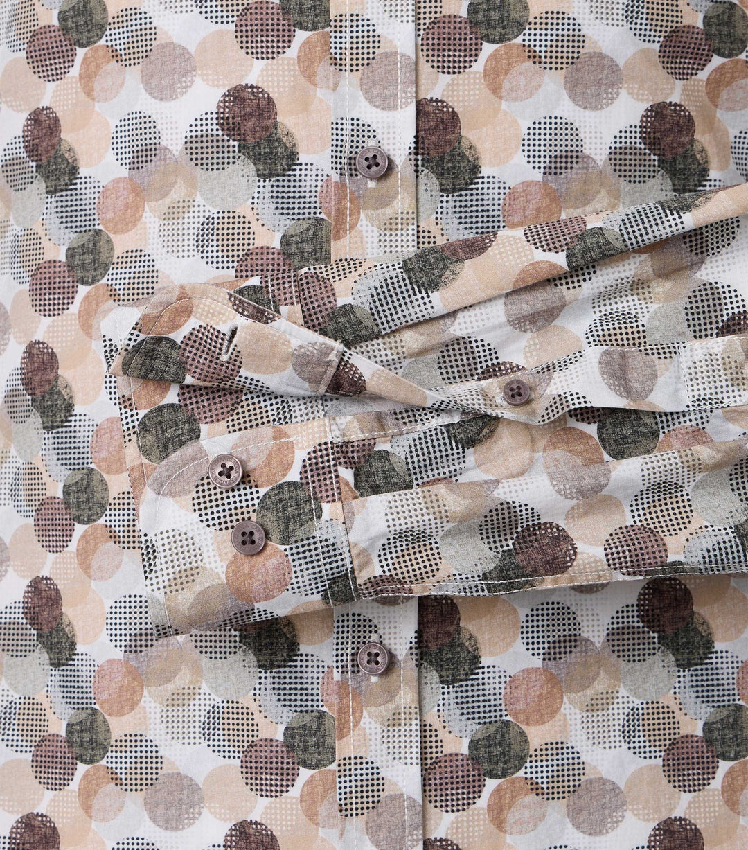 Casa Moda - Heren Overhemd - 454487100 - 200 Brown
