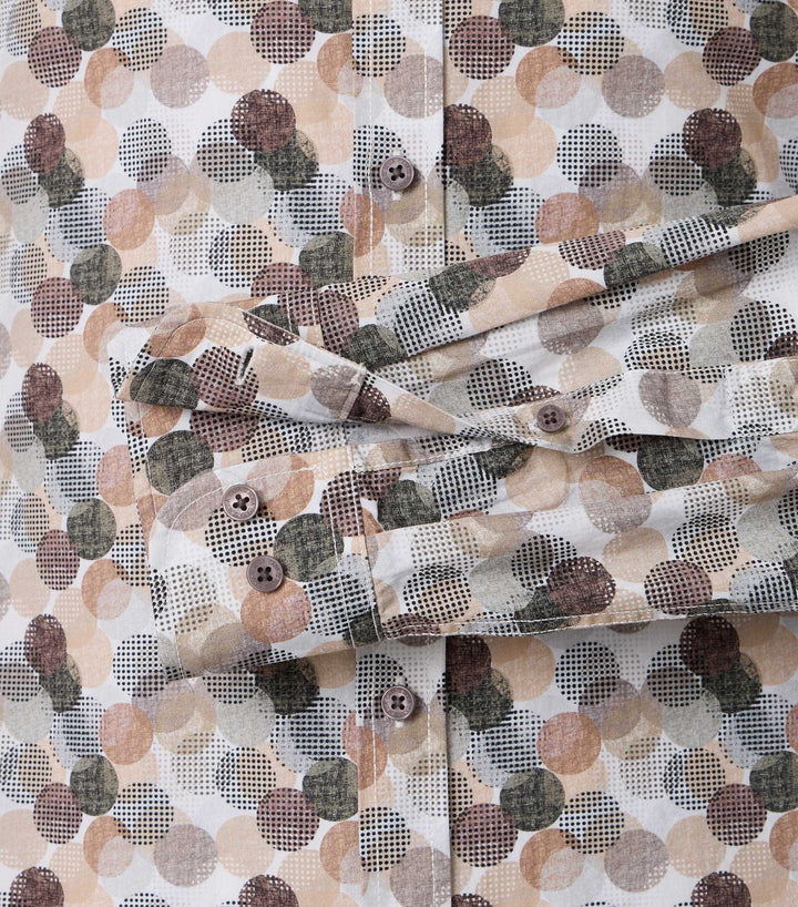 Casa Moda - Heren Overhemd - 454487100 - 200 Brown