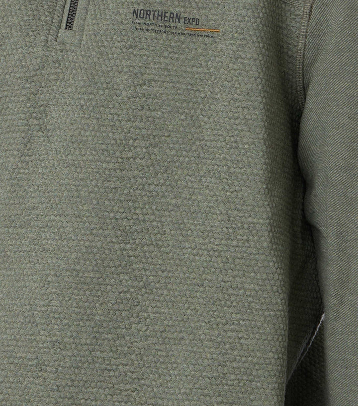 Casa Moda - Heren Sweater - 454476500 - 325 Green