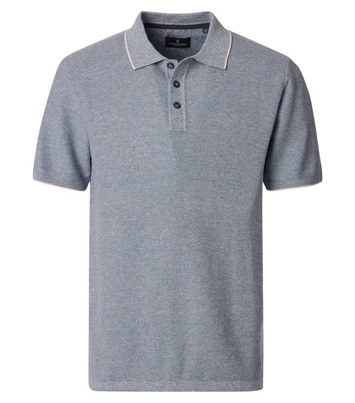 Casa Moda - Heren Polo - 126320001 - 116 Bering Sea
