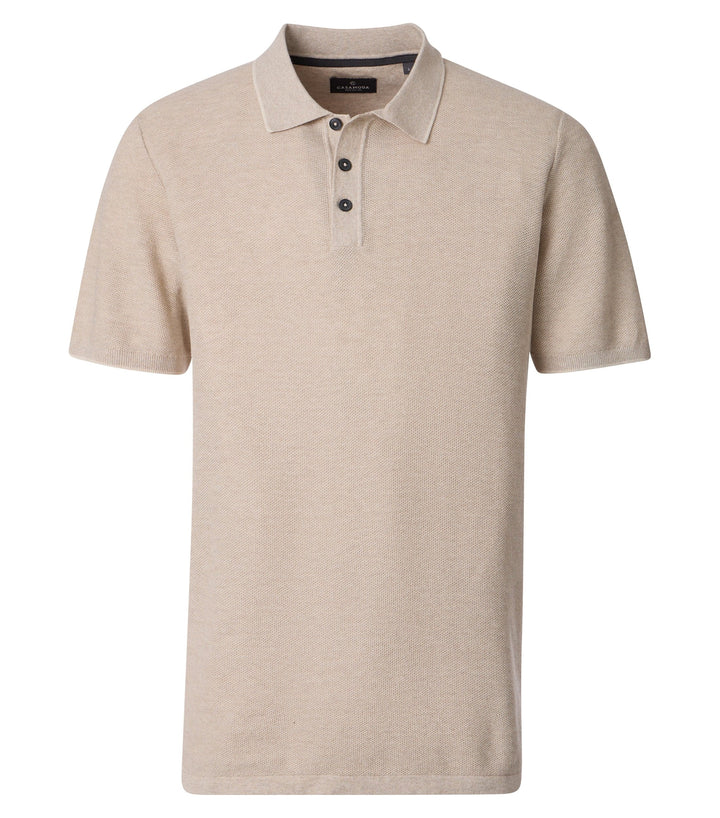 Casa Moda - Heren Polo - 126320001 - 668 Plaza Taupe