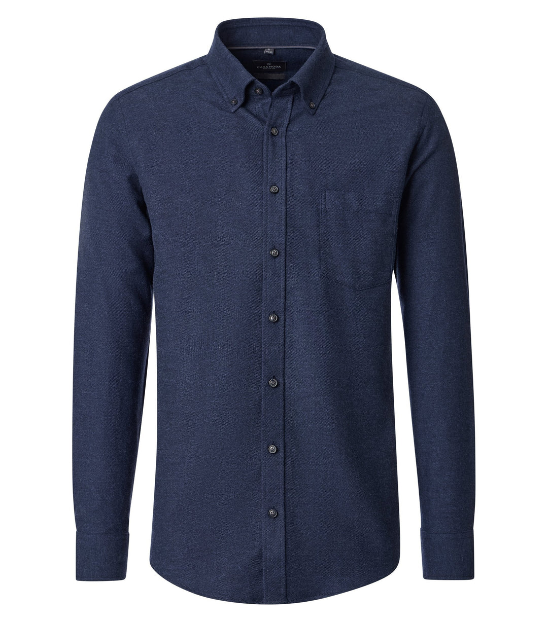 Casa Moda - Heren Overhemd - 126132510  - 101 Blue