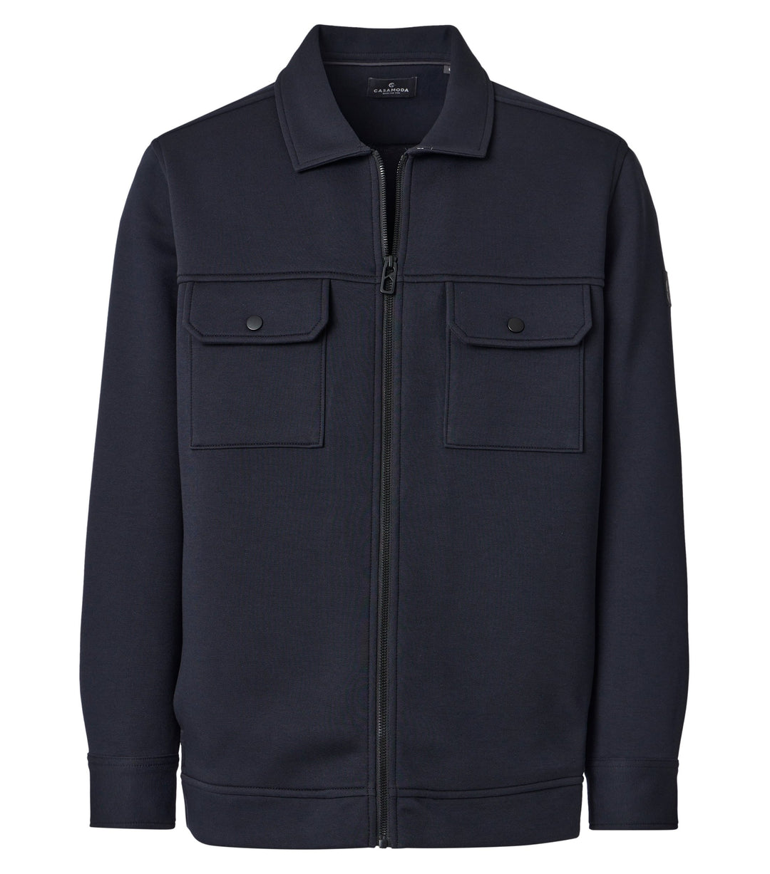 Casa Moda - Heren Overshirt - 126330020 - 108 Dark Navy