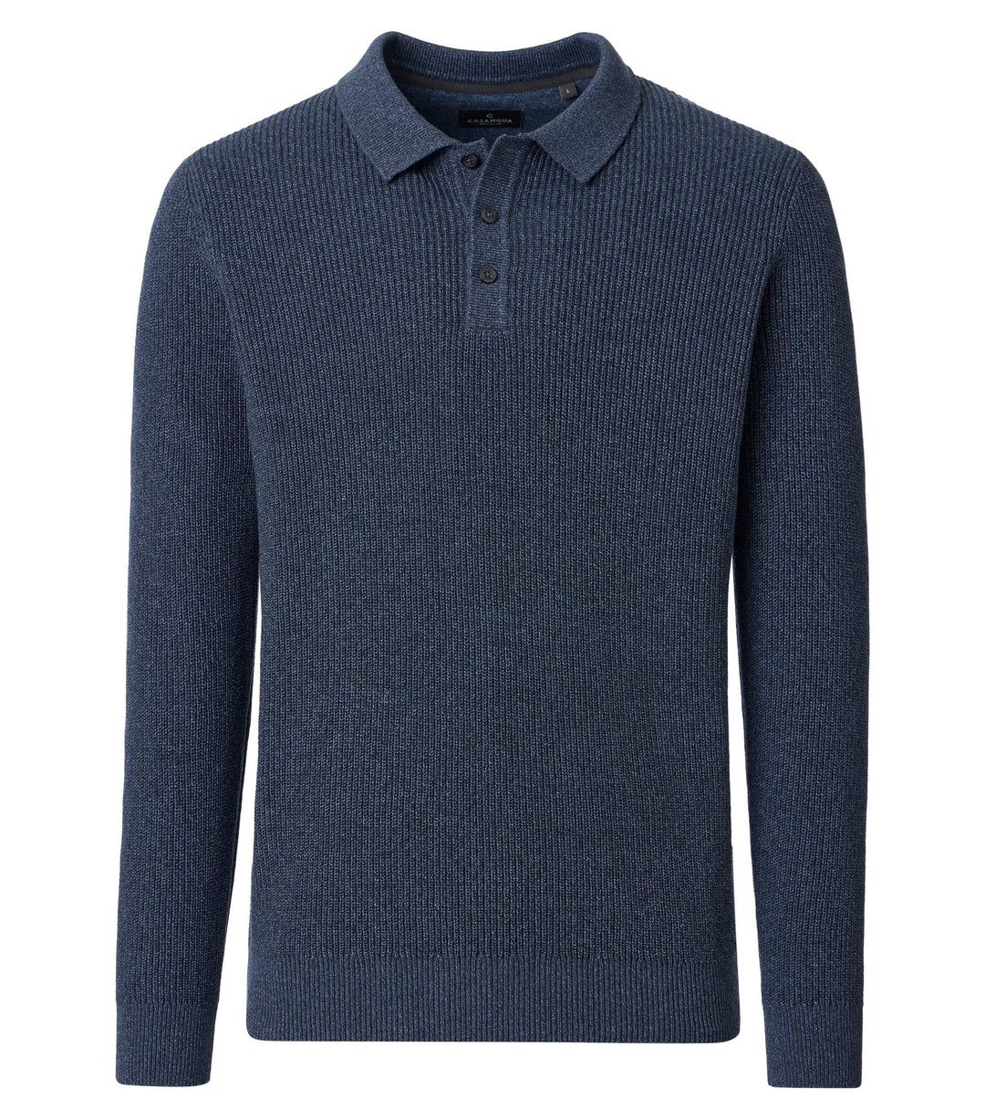 Casa Moda - Heren Polo - 126280040 - 136 Blue Horizon