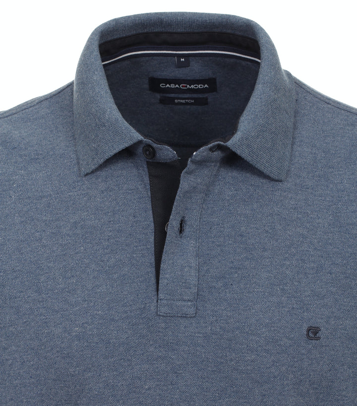 Casa Moda - Heren Polo - 004470 - 126 Blue