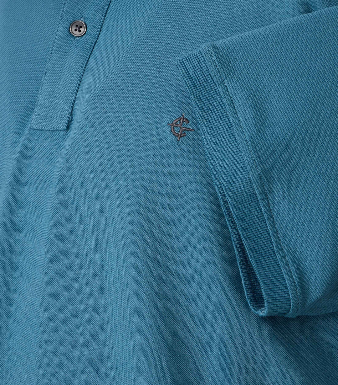 Casa Moda - Heren Polo - 004470 - 185 Aegean Blue