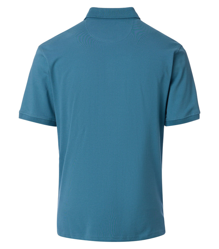 Casa Moda - Heren Polo - 004470 - 185 Aegean Blue