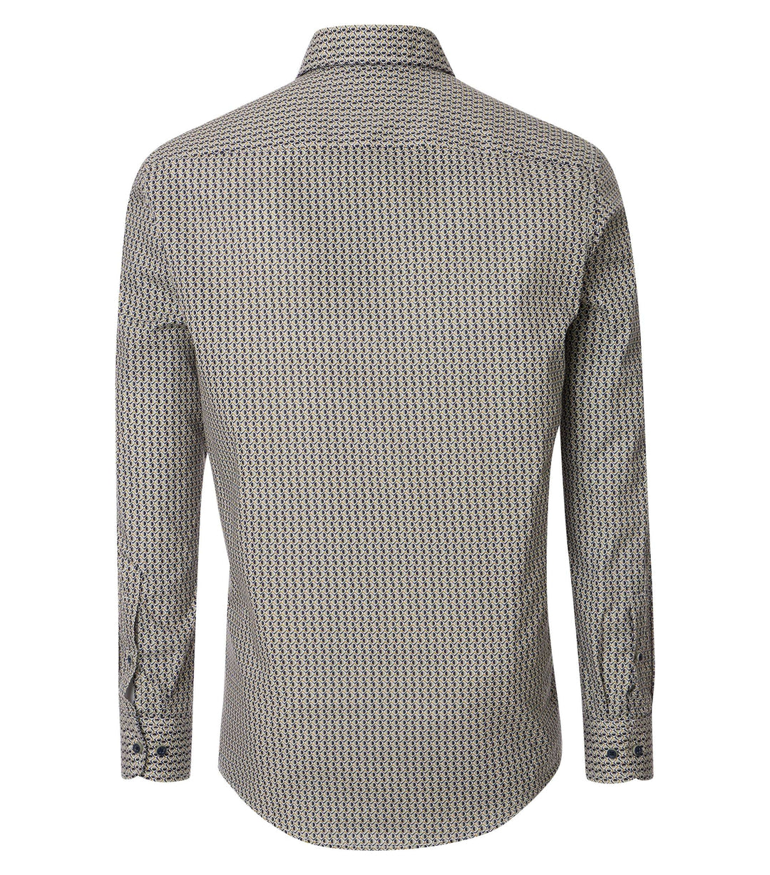 Casa Moda - Heren Overhemd - 444303900 - 200 Brown