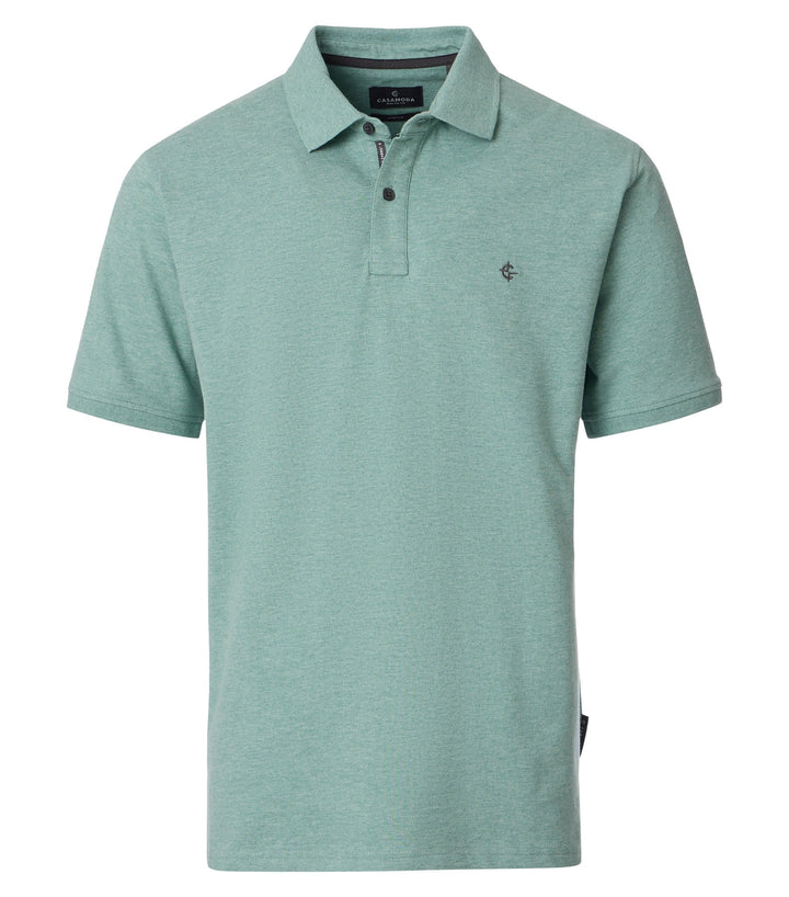 Casa Moda - Heren Polo - 004470 - 333 Jadeite