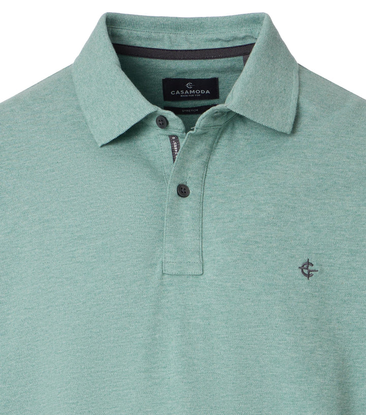 Casa Moda - Heren Polo - 004470 - 333 Jadeite