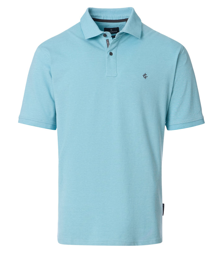 Casa Moda - Heren Polo - 004470 - 397 Maui Blue
