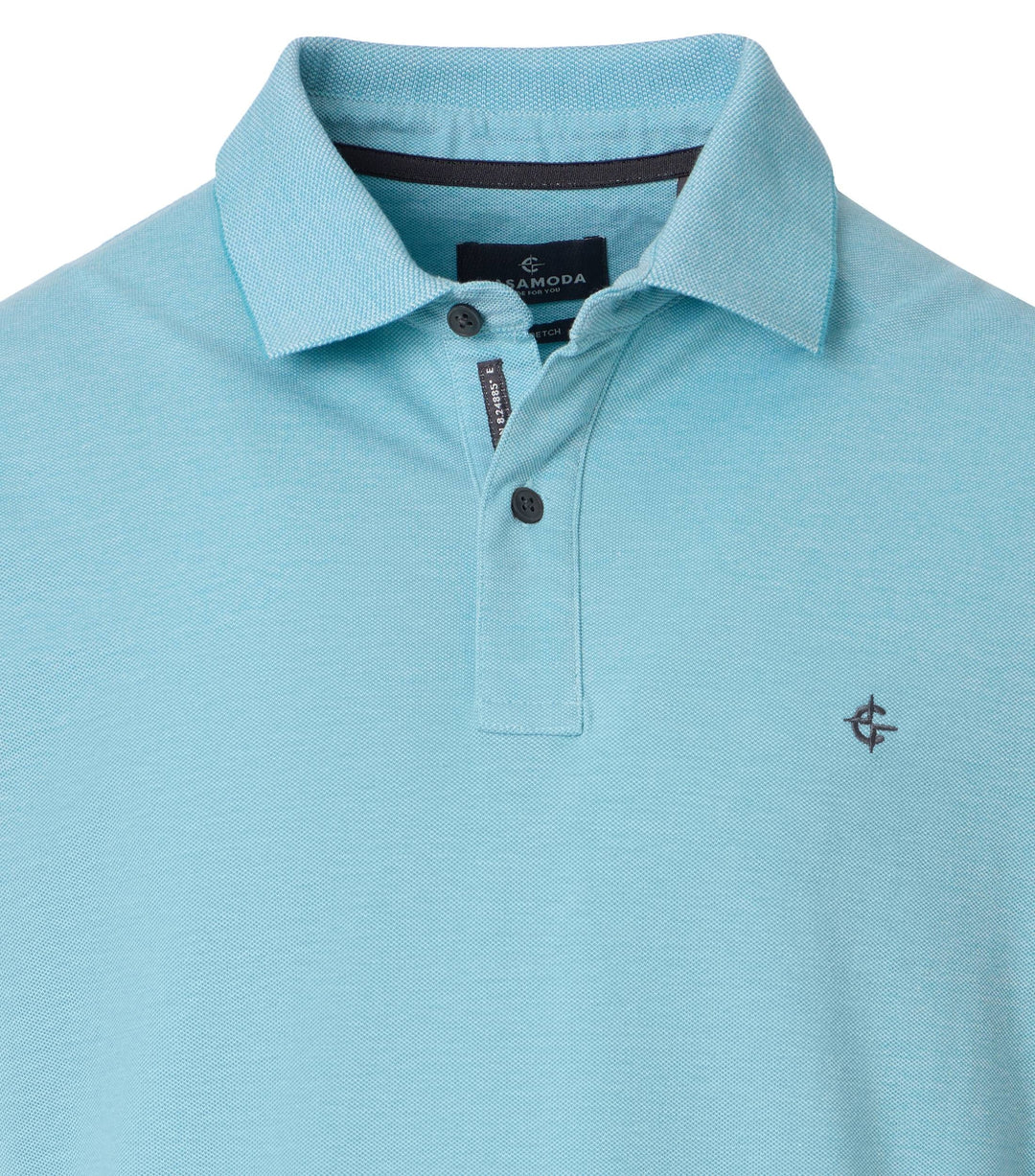 Casa Moda - Heren Polo - 004470 - 397 Maui Blue