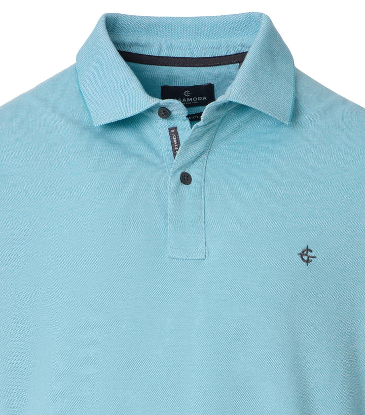 Casa Moda - Heren Polo - 004470 - 397 Maui Blue