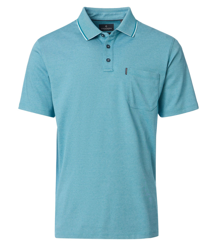 Casa Moda - Heren Polo - 993106500 - 397 Maui Blue