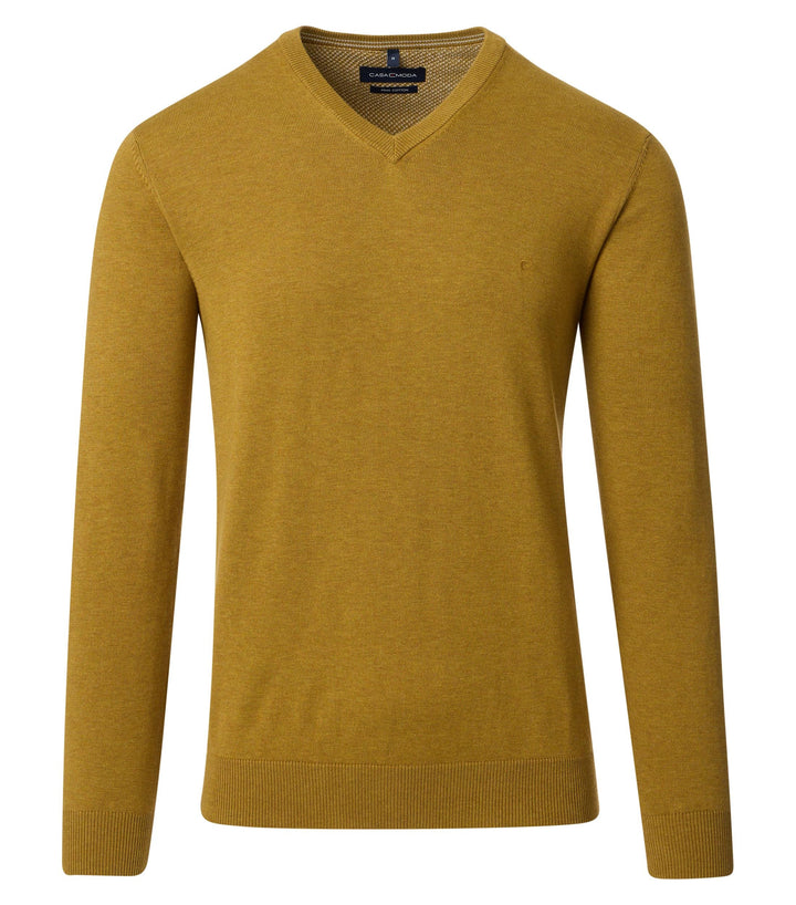 Casa Moda - Heren Trui - 004430 - 543 Yellow