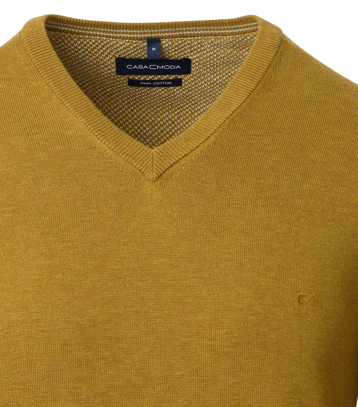 Casa Moda - Heren Trui - 004430 - 543 Yellow
