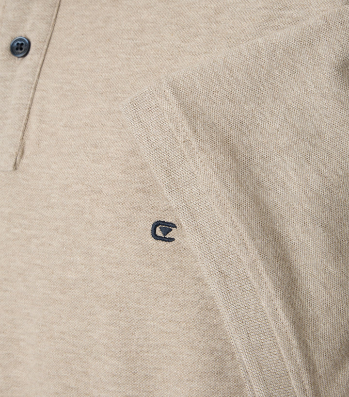 Casa Moda - Heren Polo - 004470 - 668 Plaza Taupe