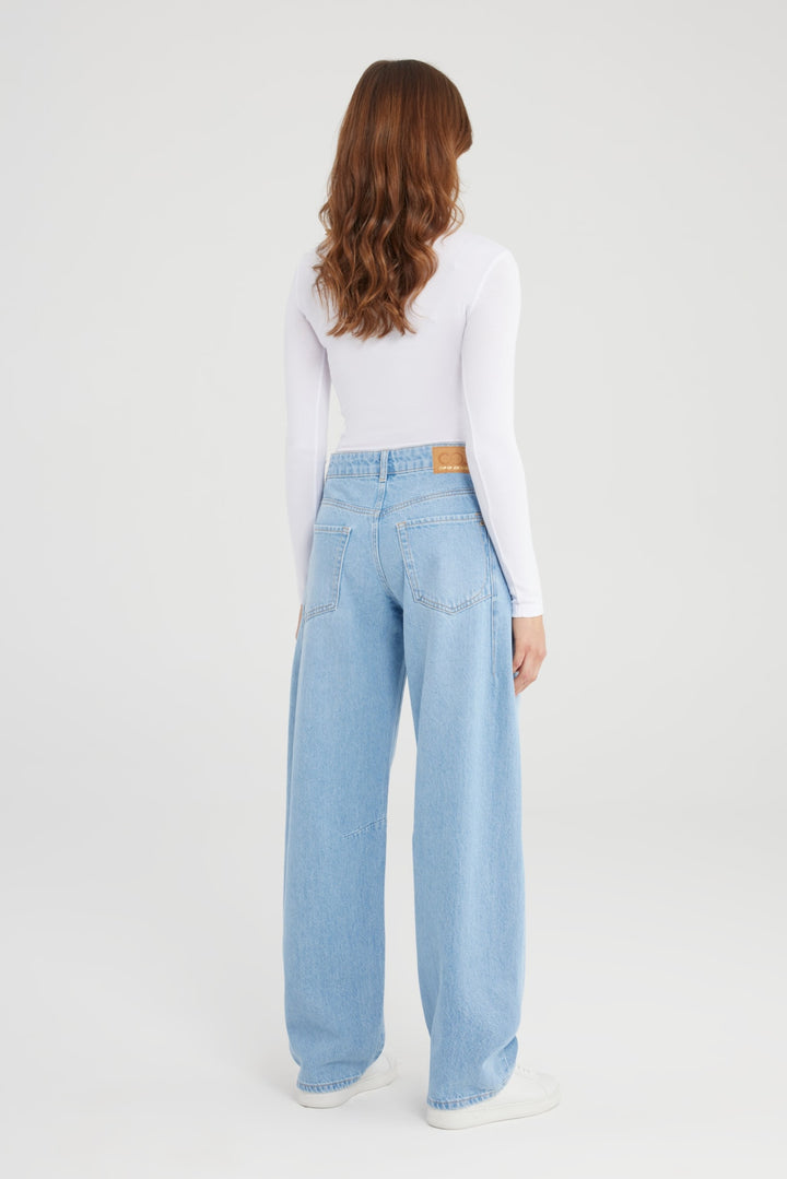 COJ - Clara - Balloon Fit Jeans - Light Blue