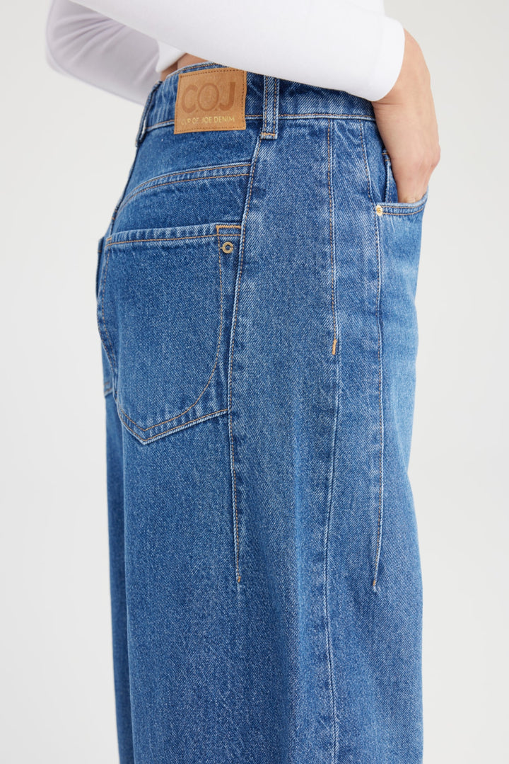 COJ - Clara - Balloon Fit Jeans - Medium Blue